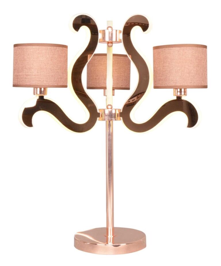 Lampka stołowa Ambrosia LED 18.4W ciepła miedziany klasyczny