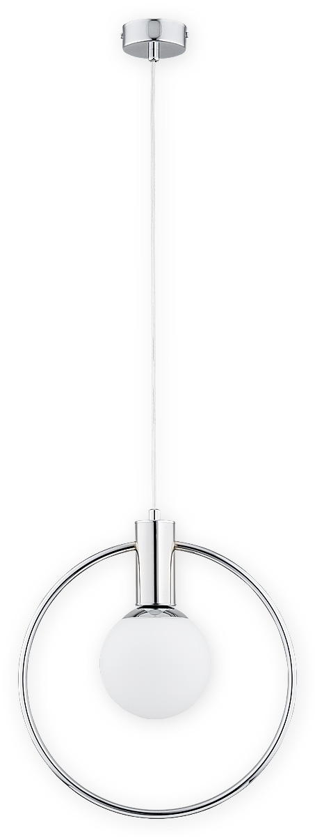 Lampa wisząca Lemir Rico 1xE14 chrom jadalnia