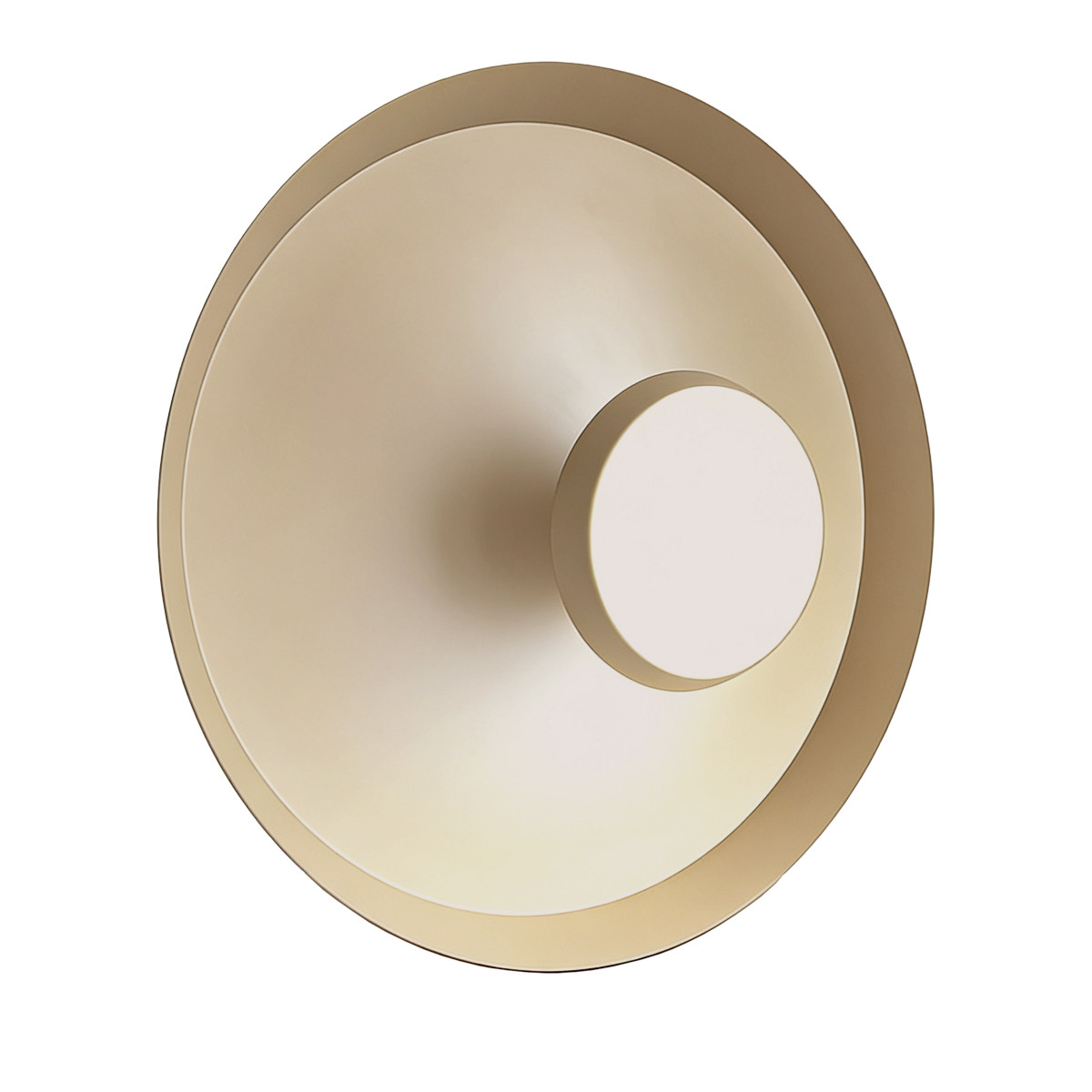 Plafon Light Prestige COCO 60 cm coffee rzeźbiarska forma LED