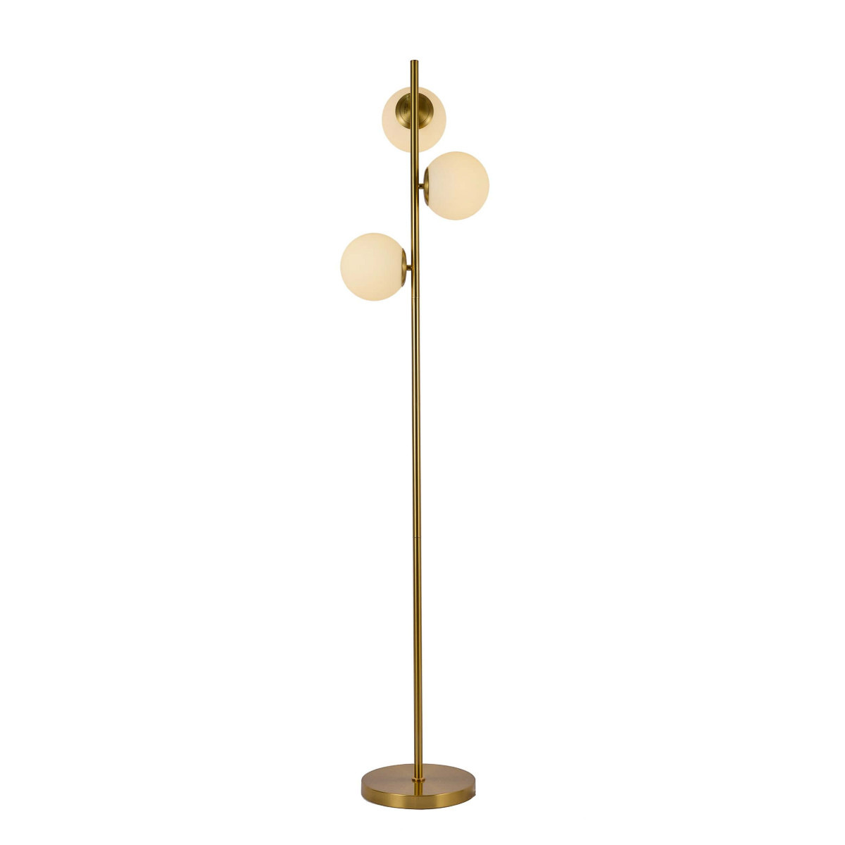 Lampa podłogowa Light Prestige Dorado złota 3xE14 do salonu