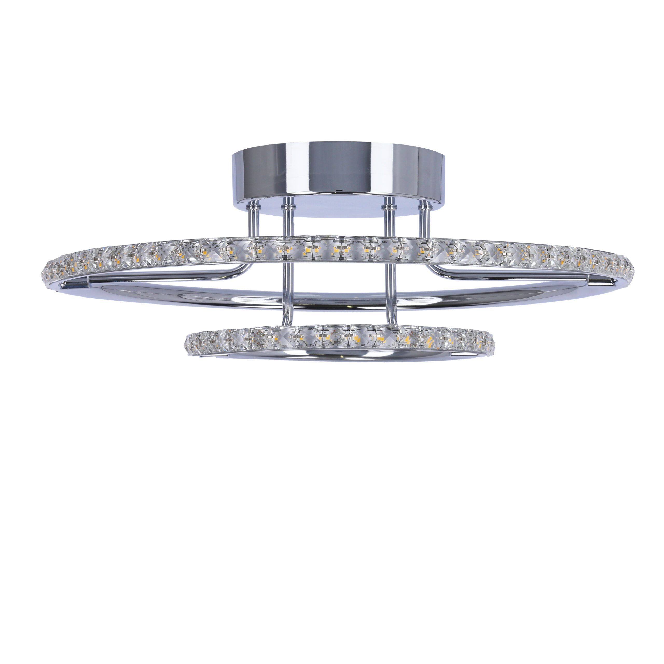 Lampa sufitowa Adel LED 36W 3000K chrom glamour