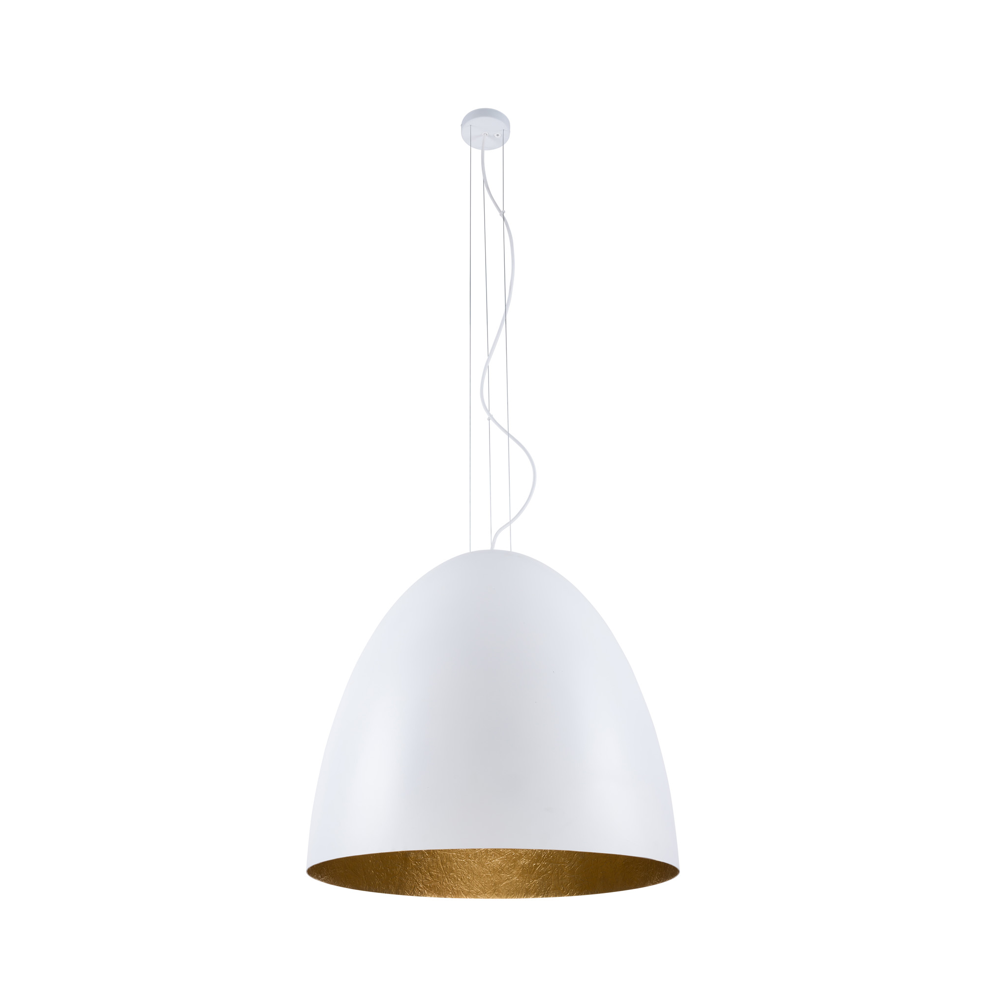 Lampa wisząca Nowodvorski EGG 7xE27 biały nowoczesna 350 cm nowoczesny